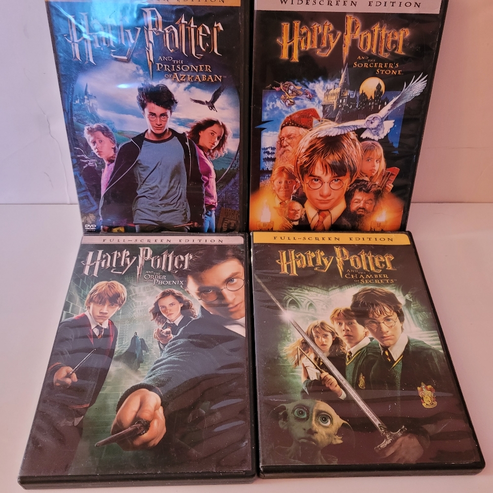 Harry Potter 5 CDs Warner Bros Excellent Condition